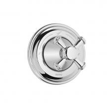 Toto TS220D#CP - Toto® Vivian™ Cross Handle Two-Way Diverter Trim With Off, Polished Chrome