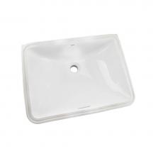 Toto LT1535G#01 - Toto® 20'' Rectangular Undermount Bathroom Sink With Cefiontect, Cotton White