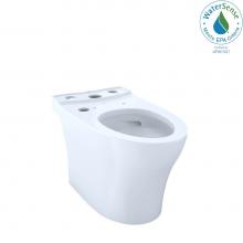 Toto CT446CUGT40#01 - Aquia IV WASHLET+ Elongated Skirted Toilet Bowl with CEFIONTECT, Cotton White