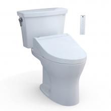 Toto MW7483084CEMG#01 - Drake® Transitional WASHLET®+ Two-Piece Elongated Dual Flush 1.28 and 0.8 GPF Toilet and