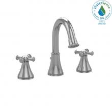 Toto TL220DDH#CP - Toto® Vivian Alta® Two Cross Handle Widespread 1.5 Gpm Bathroom Sink Faucet, Polished Ch