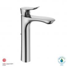 Toto TLG01307U#CP - Toto® Go 1.2 Gpm Single Handle Vessel Bathroom Sink Faucet With Comfort Glide™ Technology,