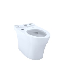 Toto CT446CEGNT40#01 - TOTO Aquia IV WASHLET+ Elongated Skirted Toilet Bowl with CEFIONTECT, Cotton White