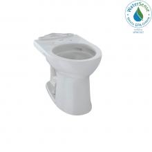 Toto C453CUFG#11 - Toto® Drake® II Universal Height Round Toilet Bowl With Cefiontect, Colonial White