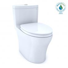 Toto MS646124CEMFG#01 - Aquia® IV One-Piece Elongated Dual Flush 1.28 and 0.8 GPF Universal Height, WASHLET®+ Re