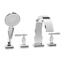 Toto TB626S1#BN - 4H Tub Filler Trim Aimes Brushed Nickel