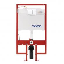 Toto WT151800M#WH - Toto® Duofit® In-Wall Dual Flush 0.9 And 1.6 Gpf Tank System Pex Supply Line And White R