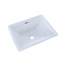 Toto LT533#01 - Toto® Promenade® Rectangular Undermount Bathroom Sink, Cotton White