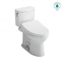Toto MW4543046CUFGA#01 - Toto® Washlet+® Drake® II 1G® Two-Piece Elongated 1.0 Gpf Toilet With Auto Flu