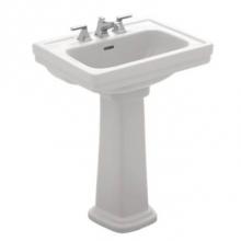 Toto LPT532N#01 - Toto® Promenade® 24'' X 19-1/4'' Rectangular Pedestal Bathroom Sink