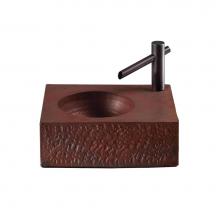 Toto LT163#75 - Pottery Clay Lavatory, Waza Autumnal Red