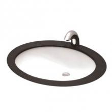 Toto LT569#01 - Toto® 17'' X 14'' Oval Undermount Bathroom Sink, Cotton White