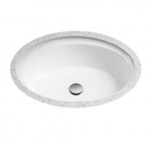 Toto LT641#01 - Toto® Dartmouth® 18-3/4'' X 13-3/4'' Oval Undermount Bathroom Sink,