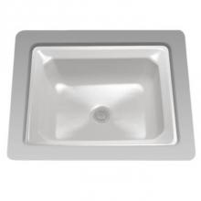 Toto LT973G#11 - Toto® Guinevere® Rectangular Undermount Bathroom Sink With Cefiontect, Colonial White