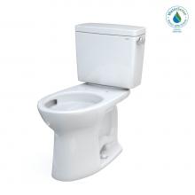 Toto CST776CEFRG#01 - Toto® Drake® Two-Piece Elongated 1.28 Gpf Universal Height Tornado Flush® Toilet Wi