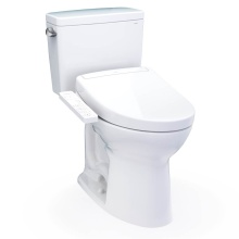 Toto MW7763346CSG#01 - Drake® WASHLET®+ Two-Piece Elongated 1.6 GPF TORNADO FLUSH® Toilet with S2 Bidet Se