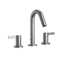 Toto TLG11201UA#CP - GF Series 1.2 GPM Two Lever Handle Widespread Bathroom Sink Faucet, Polished Chrome