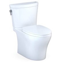 Toto MS448124CEMFGN#01 - Aquia IV® Arc Two-Piece Elongated Dual Flush 1.28 and 0.9 GPF Universal Height Toilet with CE