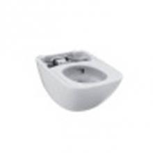 Toto CT9538CEFG#01 - TOTO® NEOREST® WX1™ Dual Flush 1.2 or 0.8 GPF Wall-Hung Toilet Bowl Unit, Cotton White