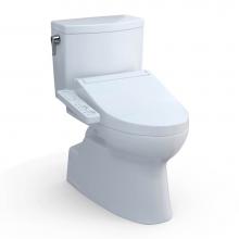 Toto MW4743074CUFG#01 - Toto® Washlet+® Vespin® II 1G® Two-Piece Elongated 1.0 Gpf Toilet And Washlet+