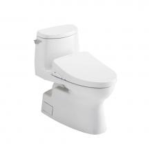 Toto MW6143056CUFGA#01 - Toto® Washlet+® Carlyle® II 1G® One-Piece Elongated 1.0 Gpf Toilet With Auto F
