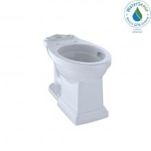 Toto C404CUFG#01 - Toto® Promenade® II Universal Height Toilet Bowl With Cefiontect, Cotton White