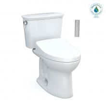 Toto MW7863046CEG#01 - Toto® Drake® Transitional Washlet®+ Two-Piece Elongated 1.28 Gpf Tornado Flush®