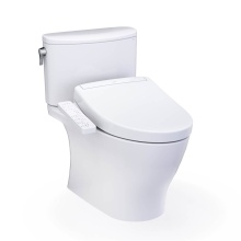 Toto MW4423346CEFG#01 - WASHLET®+ Nexus® Two-Piece Elongated 1.28 GPF Toilet with S2 Bidet Seat, Cotton White
