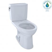 Toto CST454CUFG#01 - Toto® Drake® II 1G® Two-Piece Elongated 1.0 Gpf Universal Height Toilet With Cefion