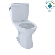 Toto CST453CUFG 01 - Toto® Drake® II 1G® Two-Piece Round 1.0 Gpf Universal Height Toilet With Cefiontect
