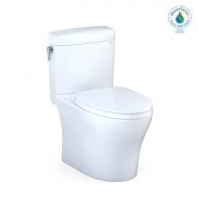 Toto MS436124CEMFG#01 - Aquia IV® Cube Two-Piece Elongated Dual Flush 1.28 and 0.8 GPF Universal Height Toilet with C