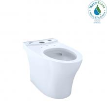 Toto CT446CUG#01 - Aquia IV Elongated Skirted Toilet Bowl with CeFiONtect, Cotton White