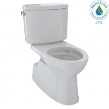 Toto CST474CEFG#11 - Vespin® II Two-Piece Elongated 1.28 GPF Universal Height Skirted Design Toilet with CeFiONtec