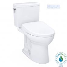Toto MW4544726CUFG#01 - TOTO WASHLET plus Drake II 1G Two-Piece Elongated 1.0 GPF Toilet and WASHLET plus S7 Contemporary