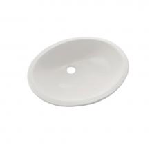 Toto LT579G#11 - Toto® Rendezvous® Oval Undermount Bathroom Sink With Cefiontect, Colonial White