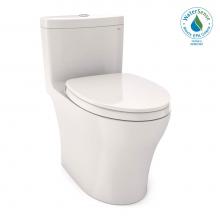 Toto MS646124CEMFG#11 - Aquia® IV One-Piece Elongated Dual Flush 1.28 and 0.8 GPF Universal Height, WASHLET®+ Re