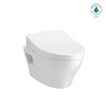 Toto CWT4283056CMFGA#MS - Toto® Washlet®+ Ep Wall-Hung Elongated Toilet With S550E Bidet Seat And Duofit® In-