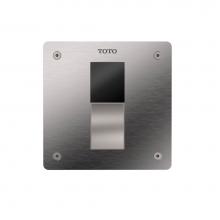 Toto TET3GB#SS - ECOPOWER® Touchless 1.6 GPF Concealed Toilet Flush Valve with 4x4 Cover Plate, Polished Chrom