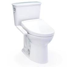 Toto MW7863346CEG#01 - Drake® Transitional WASHLET®+ Two-Piece Elongated 1.28 GPF TORNADO FLUSH® Toilet wi