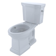 Toto CST404CEFRG#01 - Promenade® II Two-Piece Elongated 1.28 GPF Universal Height Toilet with CEFIONTECT and Right-