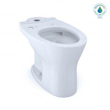 Toto CT746CUFGT40.10#01 - Drake® Dual Flush Elongated Universal Height Toilet Bowl for 10 Inch Rough-In with CEFIONTECT