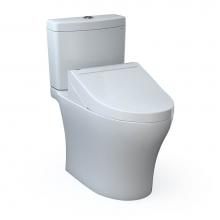 Toto MW4463084CEMFGN#01 - Toto® Washlet®+ Aquia® Iv Two-Piece Elongated Universal Height Dual Flush 1.28 And