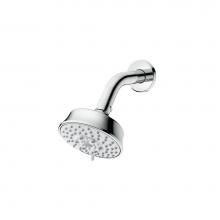 Toto TBW03001U4#CP - Toto® L Series 1.75 Gpm Multifunction 4 Inch Classic Round Showerhead, Polished Chrome
