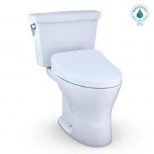 Toto MW7483046CEMFGA#01 - Drake® Transitional WASHLET®+ Two-Piece Elongated Dual Flush 1.28-0.8 GPF Unv. Height DY