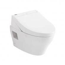 Toto CWT4283084CMFG#MS - Toto® Washlet®+ Ep Wall-Hung Elongated Toilet And Washlet C5 Bidet Seat And Duofit®