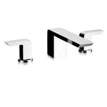 Toto TB960DD#PN - Soiree Deck Mounted Bath Faucet (3 Hole)- Polished Nick