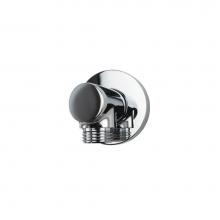 Toto TBW01014U#CP - Toto® Wall Outlet For Handshower, Round, Polished Chrome