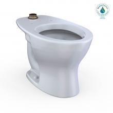 Toto CT725CUF#01 - TORNADO FLUSH® Commercial Flushometer Floor-Mounted Universal Height Toilet, Elongated,  Cott