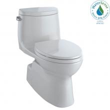 Toto MS614114CEFG#11 - Carlyle® II One-Piece Elongated 1.28 GPF Universal Height Skirted Toilet with CeFiONtect™,