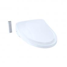 Toto SW3044T40#01 - S500e WASHLET®+ Ready Electronic Bidet Toilet Seat with EWATER+® and Classic Lid, Elonga